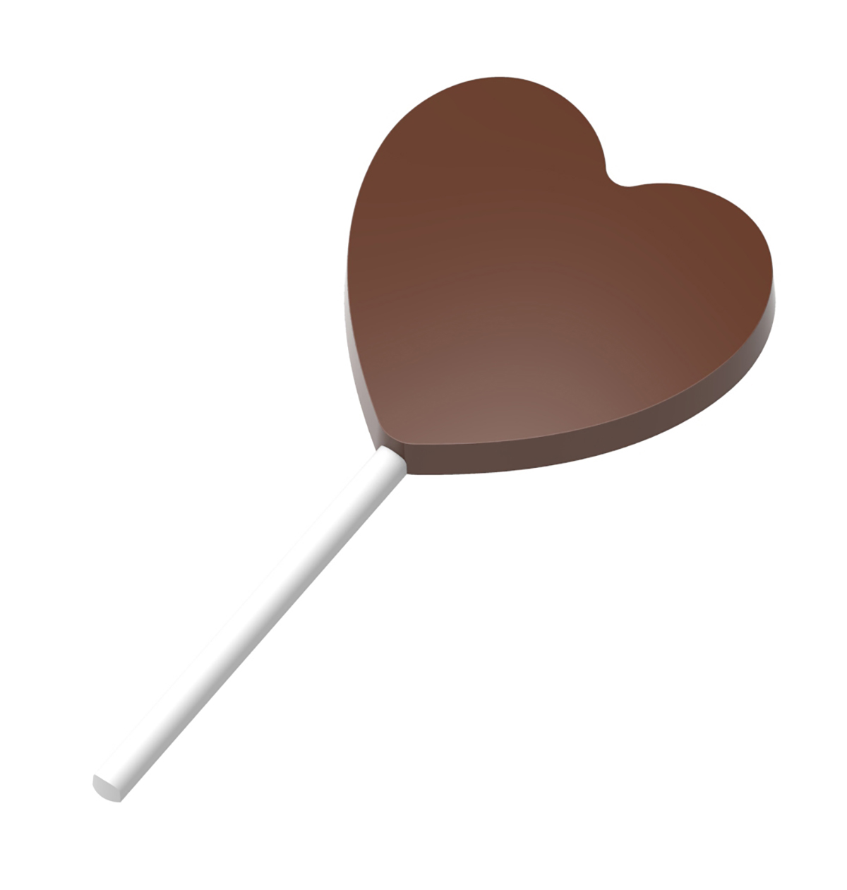 Chocovorm magn.lolly hart
